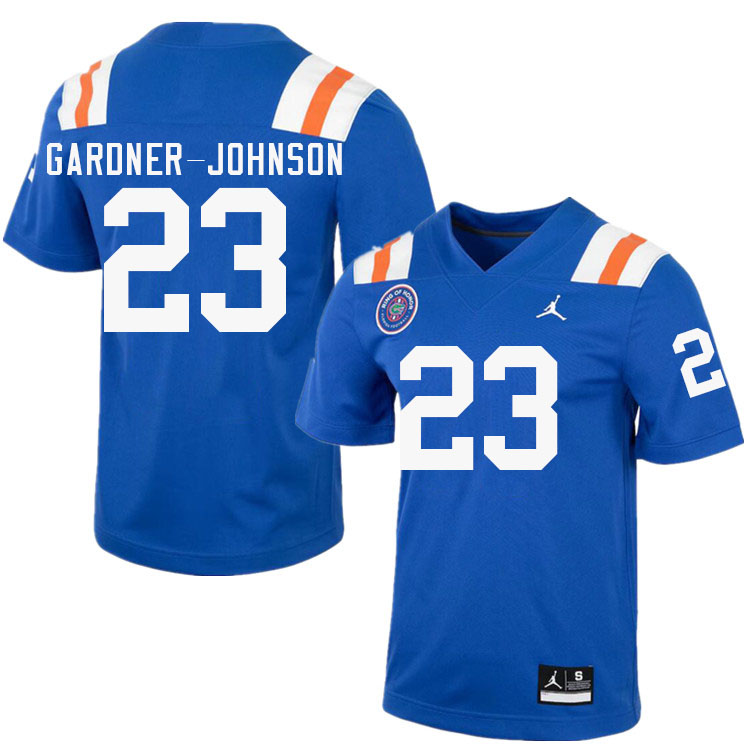 C.J. Gardner-Johnson Florida Jersey,Florida Gators #23 C.J. Gardner-Johnson Jersey Youth-Retro Royal